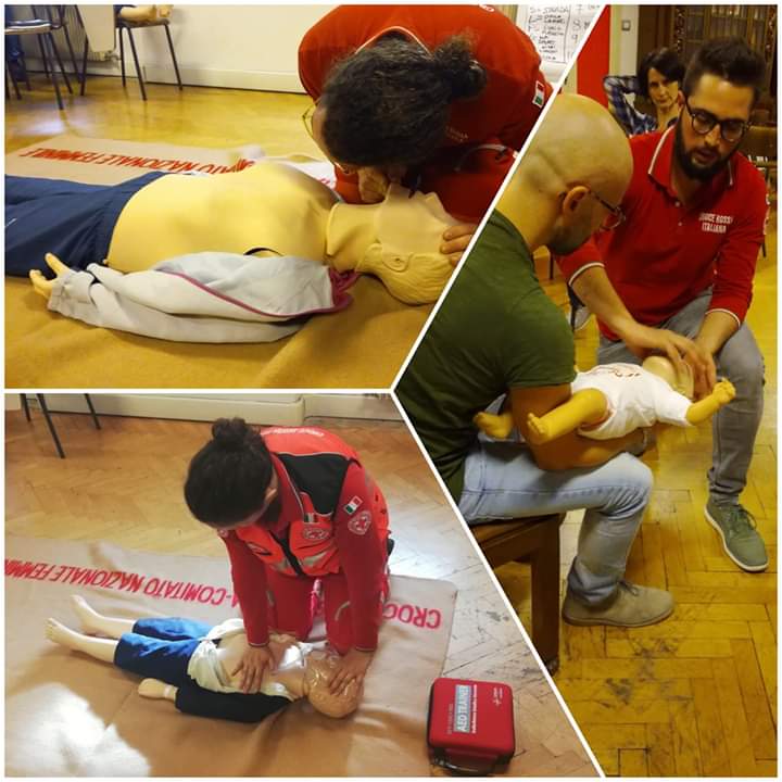 Corso BLSD adulto e pediatrico della Croce Rossa